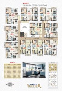 Project Image of 1125.0 - 1695.0 Sq.ft 2 BHK Apartment for buy in Suvrith Shelter
