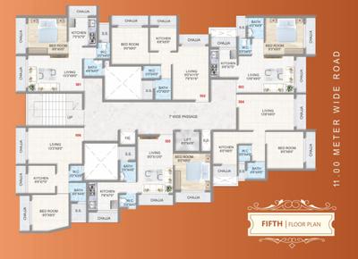 Project Image of 211.0 - 304.0 Sq.ft 1 BHK Apartment for buy in S M Royal Avenue