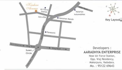 Aaradhya Enterprise Krishna Avenue Location Plan 1