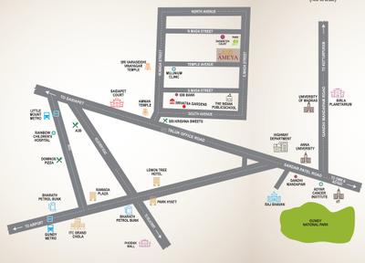 Project Image of 1759.0 - 2470.0 Sq.ft 3 BHK Apartment for buy in KG Ameya