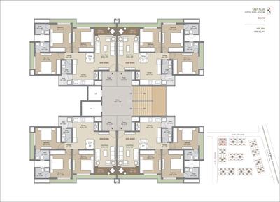 Project Image of 1815.0 - 2211.0 Sq.ft 3 BHK Apartment for buy in Rameshwar City