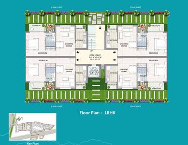 Project Image of 635.0 - 980.0 Sq.ft 1 BHK Apartment for buy in BDI Ambaram