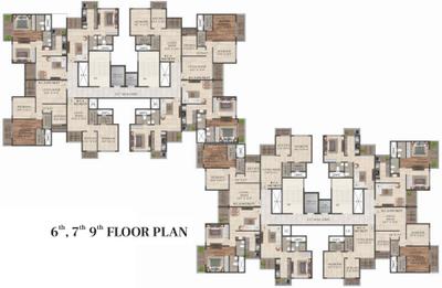 Project Image of 413.01 - 738.0 Sq.ft 1 BHK Apartment for buy in La Mer Regency