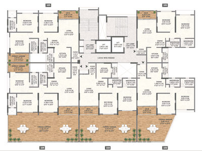 Project Image of 1213 Sq.ft 3 BHK Apartment / Flat for sale in Keshav Nagar for Rs. 8500000