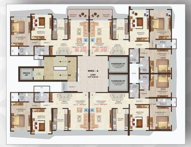 Project Image of 771.0 - 1532.0 Sq.ft 2 BHK Apartment for buy in Nicco Residency