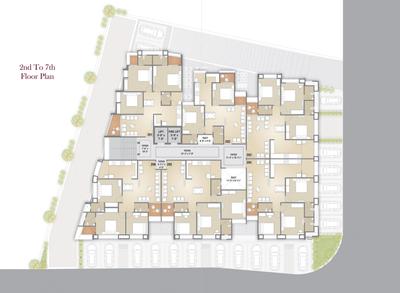 Project Image of 1800 Sq.ft 3 BHK Apartment / Flat for sale in Sardar Colony for Rs. 10777777