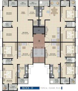 Project Image of 945.0 - 1665.0 Sq.ft 2 BHK Apartment for buy in Sahjanand Dev Krupa Crystal