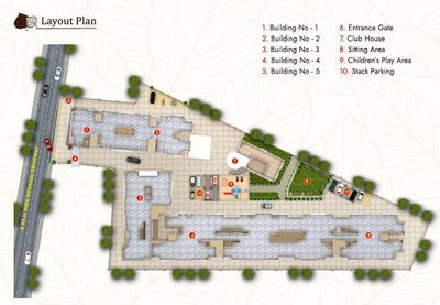 Project Image of 487.61 - 726.46 Sq.ft 1 BHK Apartment for buy in Shreeji Dattakrupa