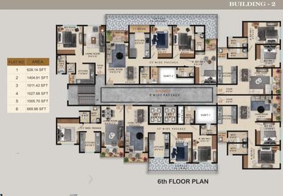 Project Image of 628.14 - 1661.2 Sq.ft 1 BHK Apartment for buy in Ayesha Rangari Heights