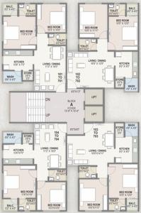 Project Image of 606.0 - 860.0 Sq.ft 2 BHK Apartment for buy in Corus Exotica