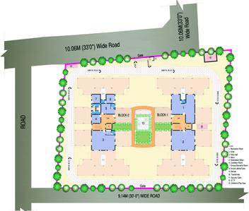Project Image of 930.0 - 950.0 Sq.ft 2 BHK Apartment for buy in Doshi Oriana