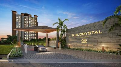 Project Image of 441.75 - 873.28 Sq.ft 1 BHK Apartment for buy in NB Crystal