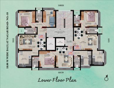 Project Image of 395.0 - 721.0 Sq.ft 1 BHK Apartment for buy in Diravya Apurva Vaishali Chsl