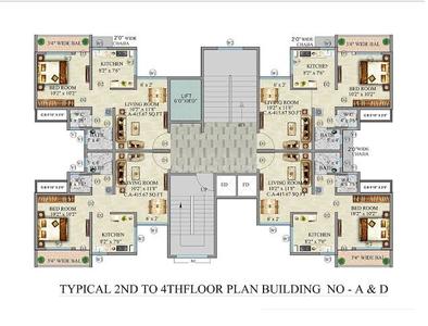 Project Image of 415.67 - 617.0 Sq.ft 1 BHK Apartment for buy in Morya Sports City Phase 1