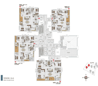 Project Image of 2565.0 - 3860.0 Sq.ft 2 BHK Apartment for buy in My Home Apas
