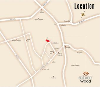 Project Image of 526.0 - 815.0 Sq.ft 2 BHK Apartment for buy in Daksh Silver Wood