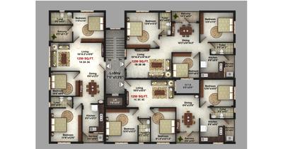 Project Image of 0.0 - 1250.0 Sq.ft 3 BHK Apartment for buy in Varthini Tulasi Park