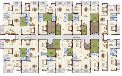 Project Image of 741.0 - 938.0 Sq.ft 2 BHK Apartment for buy in Patteeswarar Kurinji
