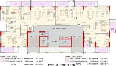 Project Image of 743.89 - 1973.02 Sq.ft 2 BHK Apartment for buy in Adani Atelier Greens