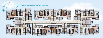 Project Image of 490.19 - 826.88 Sq.ft 1 BHK Apartment for buy in Divine Sky Vista