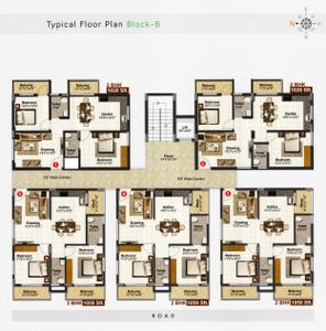 Project Image of 1020 Sq.ft 2 BHK Apartment / Flat for sale in Essel Gardens for Rs. 6700000