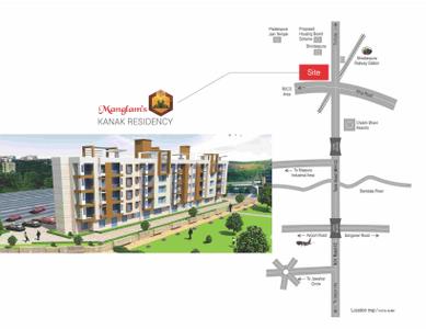 Project Image of 1055.0 - 1603.0 Sq.ft 2 BHK Apartment for buy in Manglam Kanak Residency