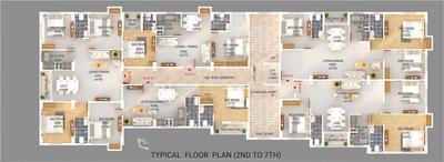 Project Image of 871.0 - 1316.0 Sq.ft 2 BHK Apartment for buy in Sanctum Harmony