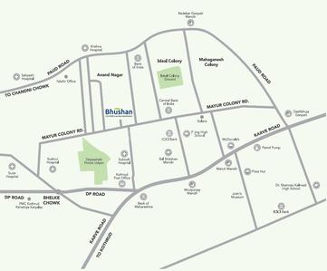 Project Image of 678.0 - 1367.0 Sq.ft 2 BHK Apartment for buy in Gokhale Bhushan
