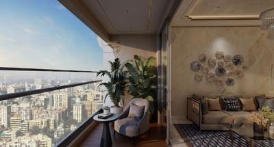 Project Image of 665.42 - 1390.16 Sq.ft 2 BHK Apartment for buy in Raymond The Address By GS Bandra Tower E