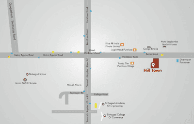 Project Image of 402.0 - 747.0 Sq.ft 1 BHK Apartment for buy in RM Hill Town A B And C Wing