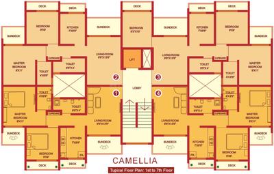 Project Image of 930.0 - 1095.0 Sq.ft 2 BHK Apartment for buy in Pranjee Garden City Phase 2