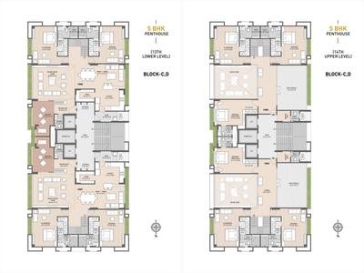 Project Image of 2008.0 - 3890.0 Sq.ft 4 BHK Apartment for buy in Shaligram Luxuria