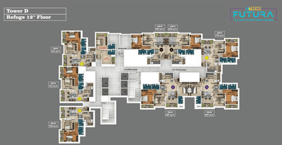Project Image of 721.0 - 1120.0 Sq.ft 2 BHK Apartment for buy in Saheel Itrend Futura