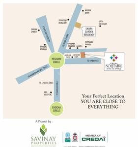 Project Image of 701.48 - 1114.06 Sq.ft 2 BHK Apartment for buy in Savinay Swara Solitaire