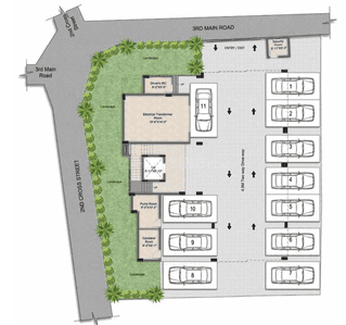 Project Image of 1470.0 - 1555.0 Sq.ft 3 BHK Apartment for buy in Pushkars Temple Tree