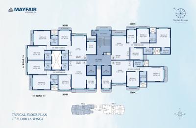 Project Image of 644.0 - 913.0 Sq.ft 2 BHK Apartment for buy in Mayfair Breeze