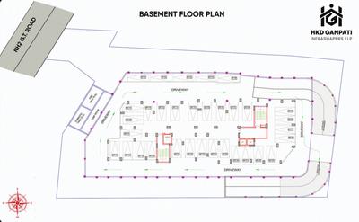 Project Image of 1165.0 - 1900.0 Sq.ft 2 BHK Apartment for buy in HKD Ganpati Bramhdeo Apartment