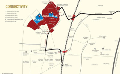 Project Image of 330.88 - 512.04 Sq.ft 1 BHK Apartment for buy in Rustomjee Virar Avenue D1 Wing C And Wing D