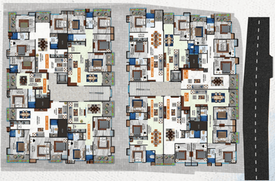 Project Image of 777.0 - 1610.0 Sq.ft 1 BHK Apartment for buy in Crown Estrella