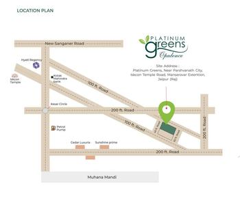 Project Image of 2068.0 - 2792.0 Sq.ft 3 BHK Apartment for buy in Platinum Greens Opulence