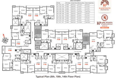 Project Image of 1050 Sq.ft 2 BHK Apartment / Flat for sale in Mohammed Wadi for Rs. 7800000