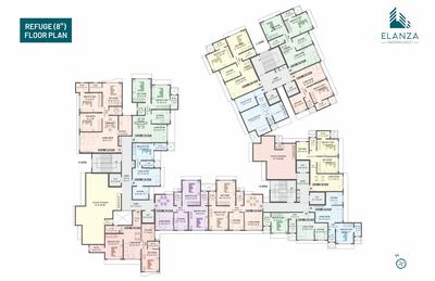 Project Image of 386.0 - 920.0 Sq.ft 1 BHK Apartment for buy in Rakshi Elanza