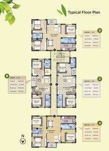 Project Image of 785.0 - 1153.0 Sq.ft 2 BHK Apartment for buy in Natural Symphony Serenity II