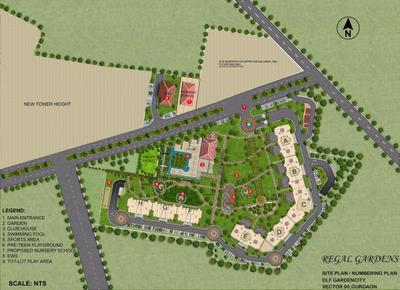 Project Image of 1469.0 - 2251.0 Sq.ft 2 BHK Apartment for buy in DLF Regal Gardens