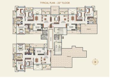 Project Image of 970.0 - 1970.0 Sq.ft 2 BHK Apartment for buy in Vighnaharta Sai Enclave