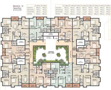Project Image of 1016.0 - 1488.0 Sq.ft 2 BHK Apartment for buy in Rajarathnam Eden Crest