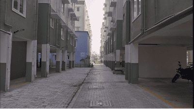 Project Image of 390.0 - 712.0 Sq.ft 1 BHK Apartment for buy in Baashyaam Le Chalet Smart Choice Homes Block 8