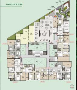 Project Image of 517.0 - 881.0 Sq.ft 2 BHK Apartment for buy in Vaishnav Muktangan