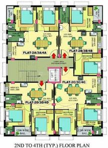 Project Image of 536.0 - 1072.0 Sq.ft 2 BHK Apartment for buy in MBS Roofs And Greens Royal Residency