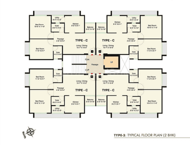 Project Image of 649.0 - 967.0 Sq.ft 1 BHK Apartment for buy in Adani Pratham Phase 2